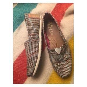 TOMS - Plaid & Courderoy Flats
